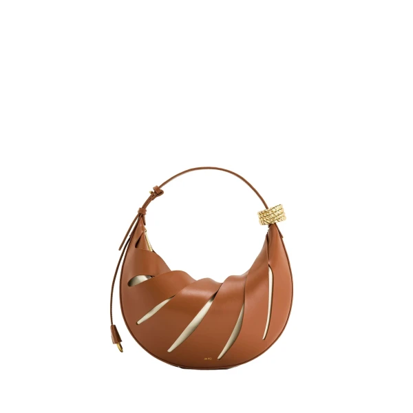 JW PEI Jana Hollow Out Shoulder Bag in Brown
