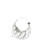 JW PEI Jana Hollow Out Shoulder Bag in Silver