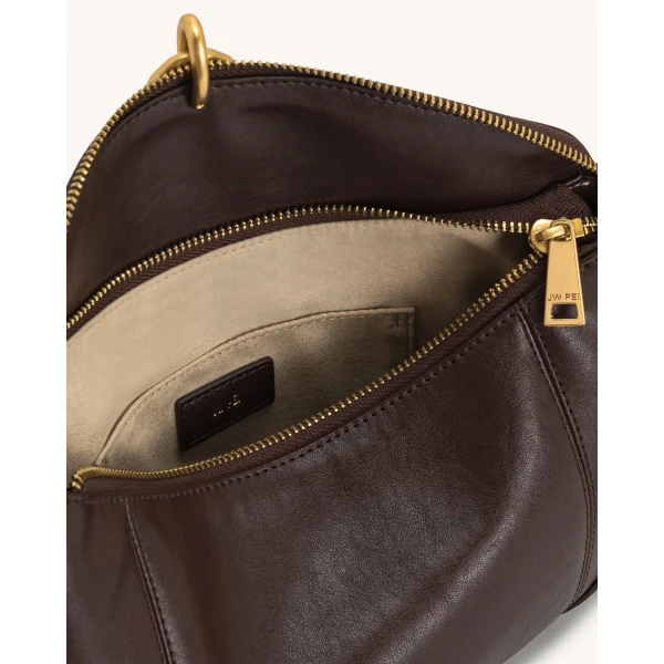 JW PEI Jayla shoulder bag interior and hardware