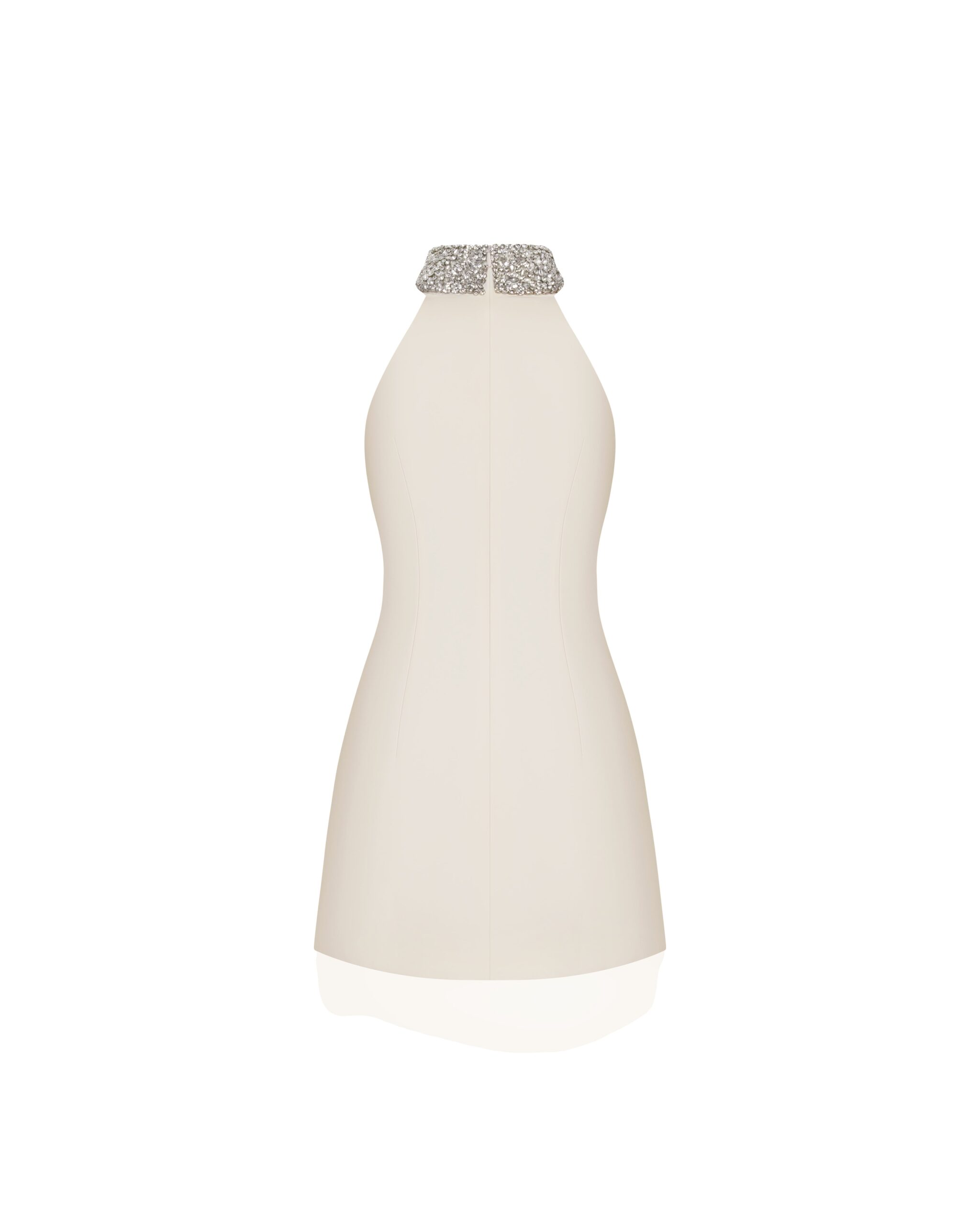 JW PEI dress | Los Angeles Vegan Fashion Dresses | Luxury Shoes JW PEI Jeweled Halter Iris Motif Dress