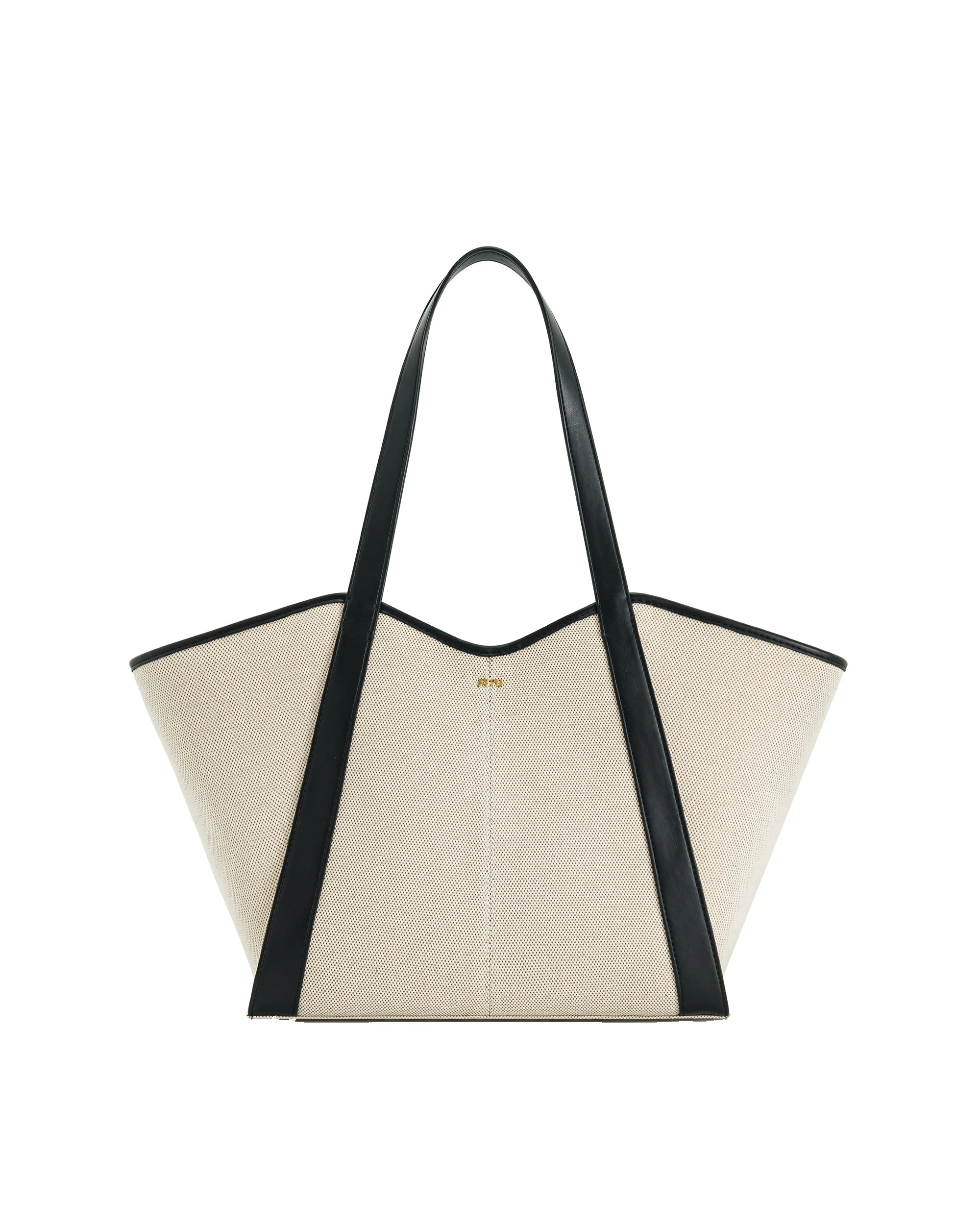 JW PEI Kiana Large Capacity Tote Bag in Black Canvas | Totes & Top-Handle Bags | Luxury Shoes JW PEI Kiana Large Capacity Tote Bag in Black Canvas
