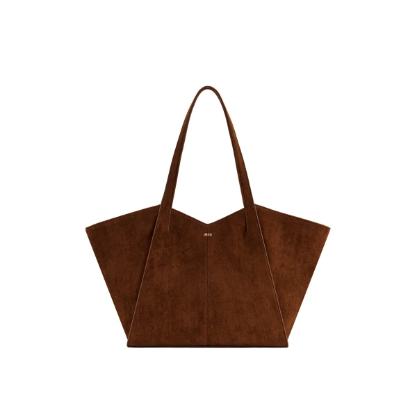JW PEI Kiana Large Capacity Tote Bag in Dark Brown