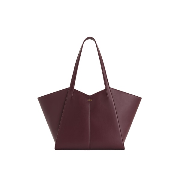 JW PEI Kiana Large Capacity Tote Bag in Deep Claret