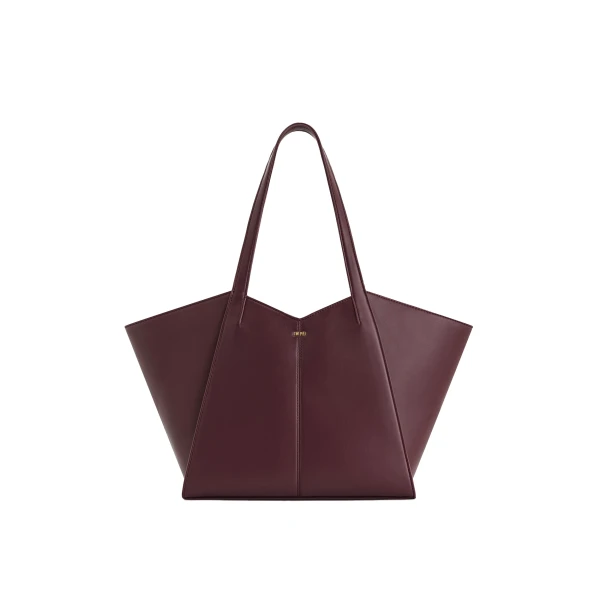 JW PEI Kiana Large Capacity Tote Bag in Deep Claret