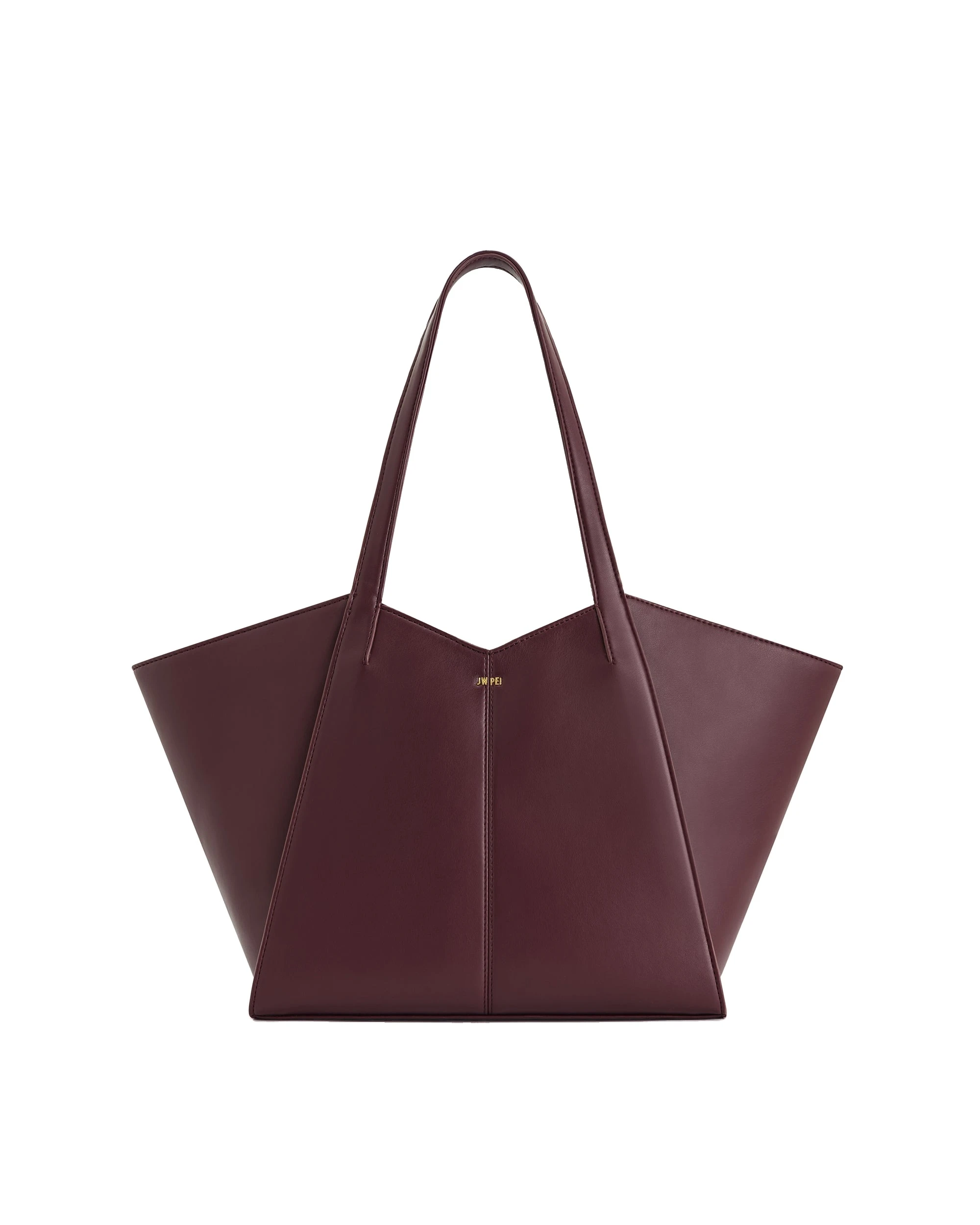 JW PEI Kiana Large Capacity Tote Bag in Deep Claret | Totes & Top-Handle Bags | Luxury Shoes JW PEI Kiana Large Capacity Tote Bag in Deep Claret