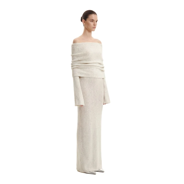 JW PEI Ivory maxi dress