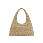 JW PEI Laura Woven Shoulder Bag in Beige