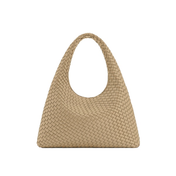 JW PEI Laura Woven Shoulder Bag in Beige