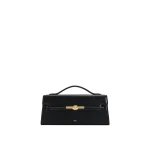JW PEI Lena Metal Rope Knot Top Handle Bag in Black