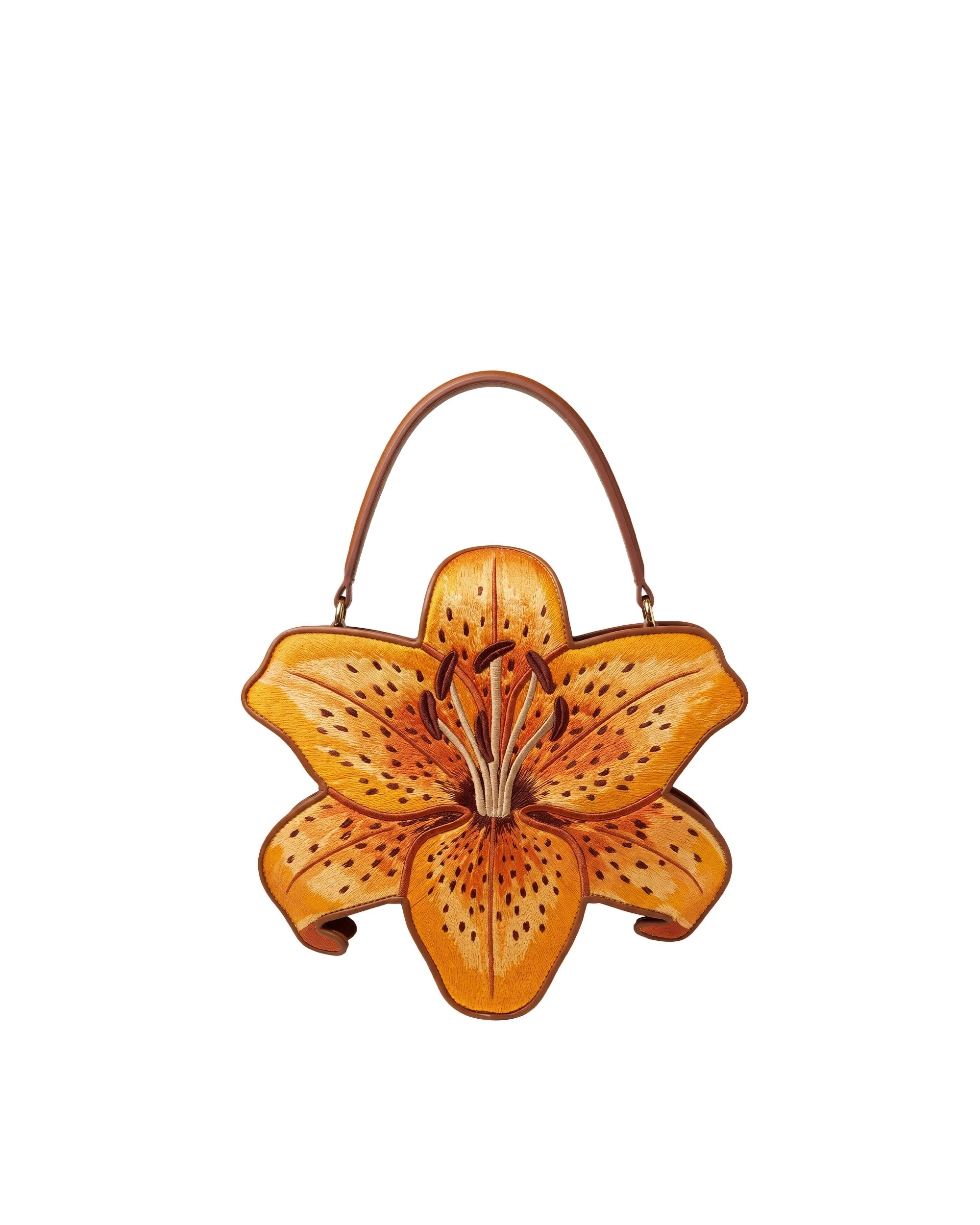 JW PEI Lily Blossom Top Handle Bag in Orange | Totes & Top-Handle Bags | Luxury Shoes JW PEI Lily Blossom Top Handle Bag in Orange