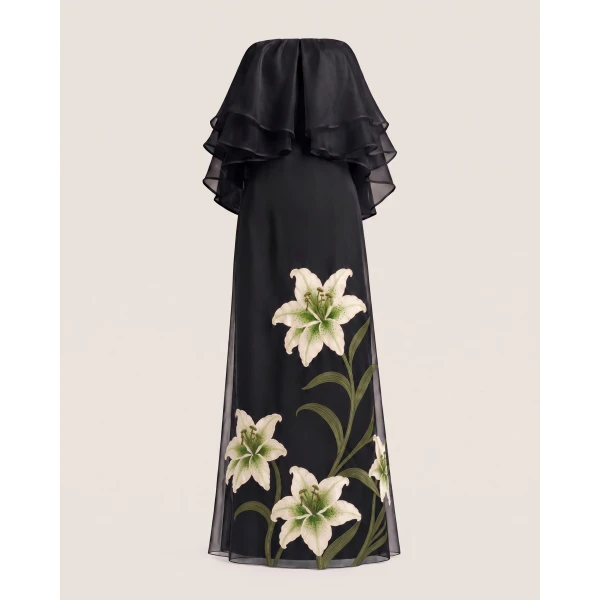 JW PEI Black maxi dress