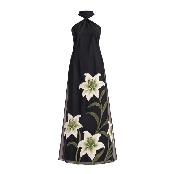 JW PEI Black maxi dress