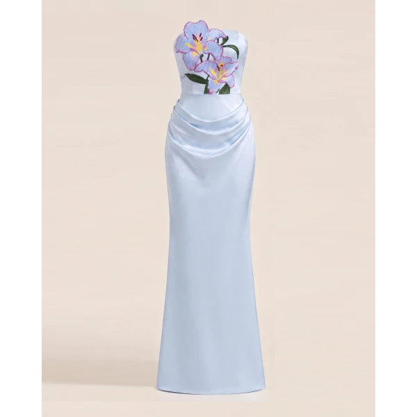 JW PEI Blue maxi dress