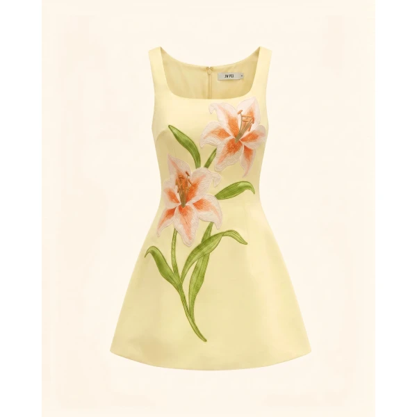 JW PEI Yellow mini dress