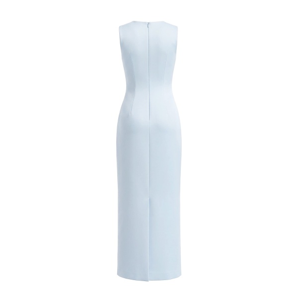 JW PEI Lily Floral Print Sleeveless Column Maxi Dress
