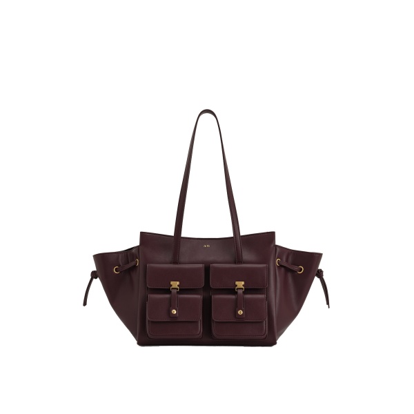 JW PEI Linda Tote Bag in Deep Burgundy
