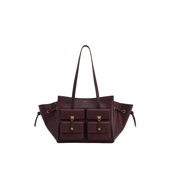 JW PEI Linda Tote Bag in Deep Burgundy