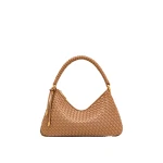 JW PEI Lorena Woven Shoulder Bag in Camel