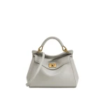 JW PEI Lucia Classic Top Handle Bag in Light Gray
