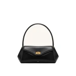 JW PEI Lucia Turn-Lock Flap Shoulder Bag in Black