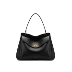JW PEI Lucia Turn-Lock Shoulder Bag in Black