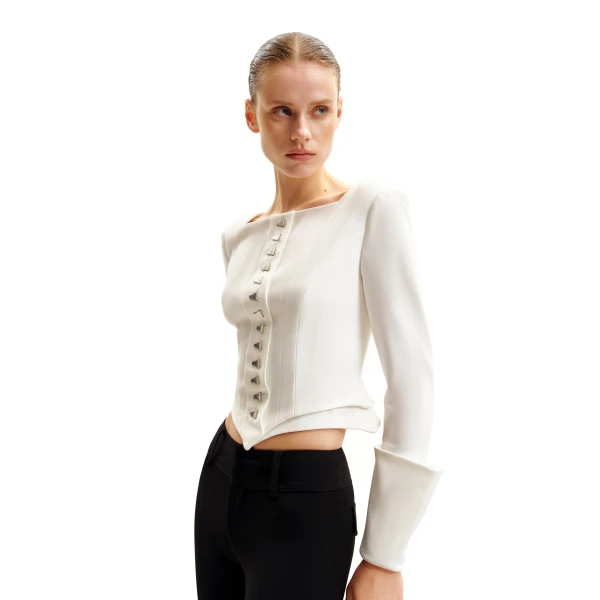 JW PEI White blazer