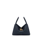 JW PEI Maelle Dachshund Charm Double Handle Bag in Dark Blue | Shoulder & Crossbody Bags | Luxury Shoes JW PEI Maelle Dachshund Charm Double Handle Bag in Dark Blue
