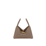 JW PEI Maelle Dachshund Charm Double Handle Bag in Dark Khaki