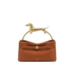 JW PEI Maeve Dachshund Handle Bag in Cognac