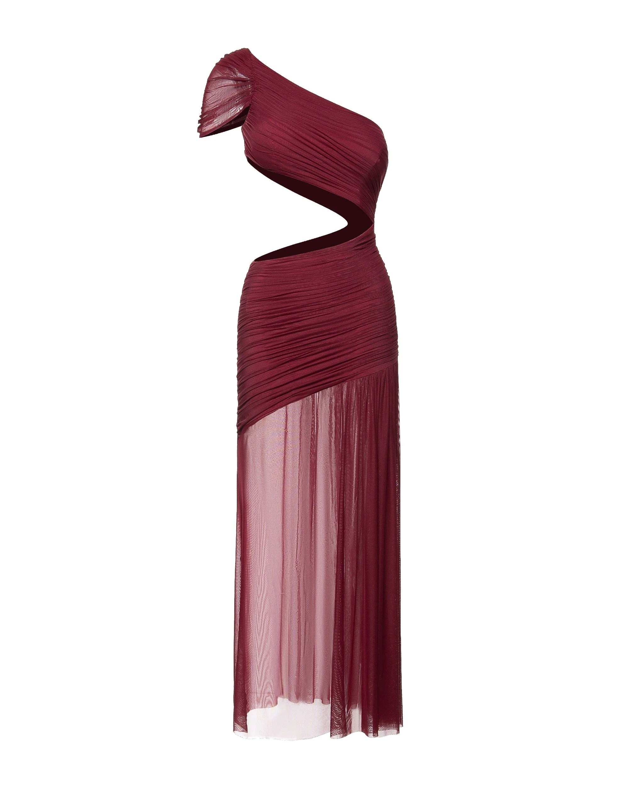 JW PEI dress | Los Angeles Vegan Fashion Dresses | Luxury Shoes JW PEI Mia Pleated Mesh Dress