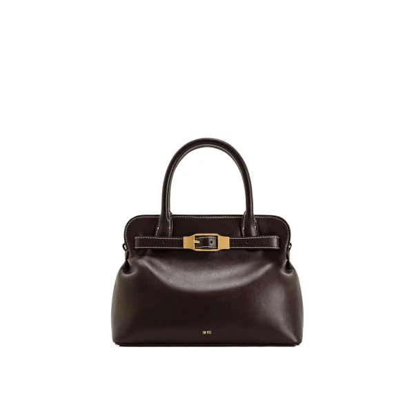 JW PEI Mia Tote Bag in Dark Brown