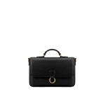 JW PEI Mirelle Pebbled Top Handle Satchel in Black