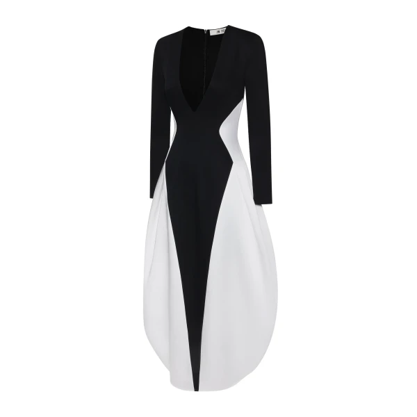 JW PEI Black maxi dress