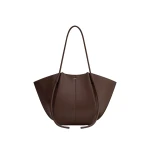 JW PEI Nala Wide Tote Bag in Deep Brown