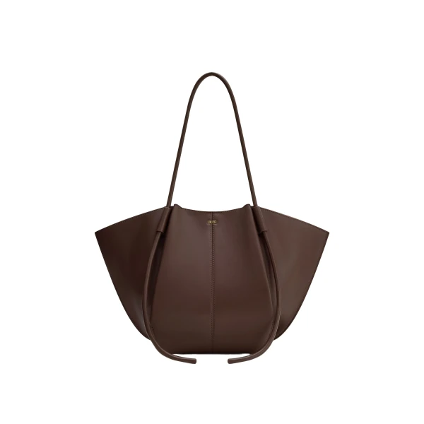 JW PEI Nala Wide Tote Bag in Deep Brown