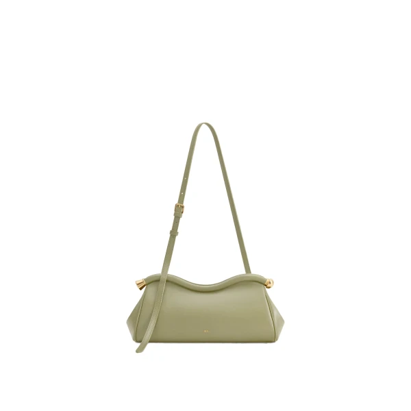 JW PEI Naomi Curved Shoulder Bag in Light Green