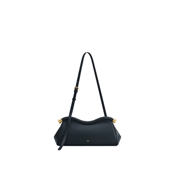 JW PEI Naomi Curved Shoulder Bag in Navy Blue