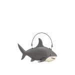JW PEI Nerys Shark Look Top Handle Bag in Grey