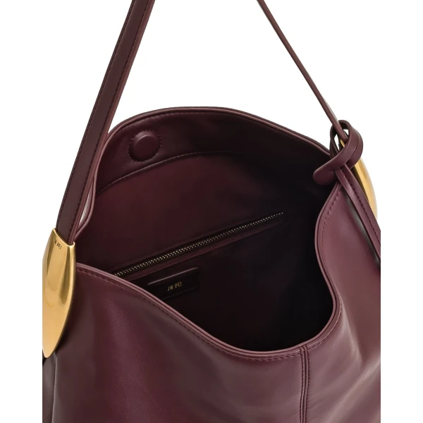JW PEI Nina hobo bag interior and hardware