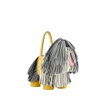 JW PEI Nita Puppy Shape Handbag in Gray