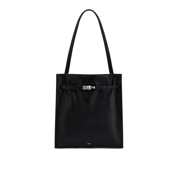JW PEI Noelle Belted Tote Bag in Black