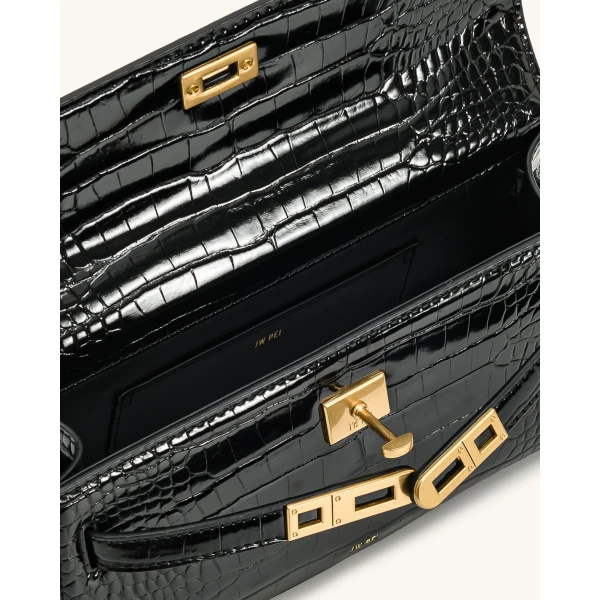JW PEI Noor top handle bag interior and hardware