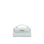 JW PEI Noor Top Handle Bag in Blue Croc