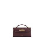 JW PEI Noor Top Handle Bag in Deep Burgundy