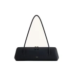 JW PEI Nova Minimalist Shoulder Bag in Jet Black
