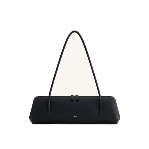 JW PEI Nova Minimalist Shoulder Bag in Jet Black