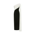 JW PEI One Shoulder Draped Maxi Dress