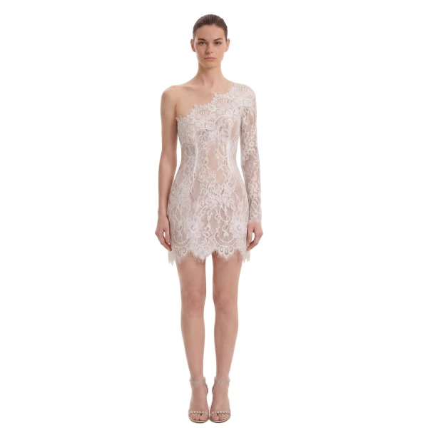 JW PEI One Shoulder Lace Mini Dress