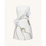 JW PEI Orchid Appliqué Strapless Dress