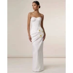 JW PEI Orchid Embellished Corset Maxi Dress